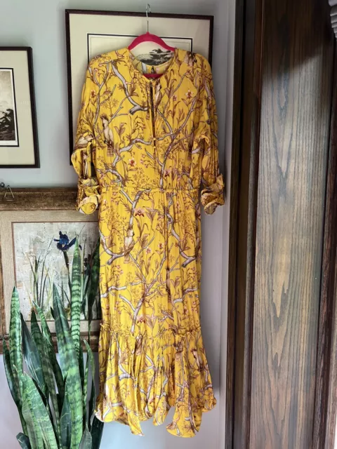 Women’s HM Floral Maxi Dress, Size L