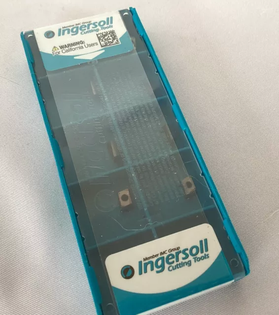 Ingersoll AOMT 060202R IN 1030 INSERTS #5840533, New Box Of 10