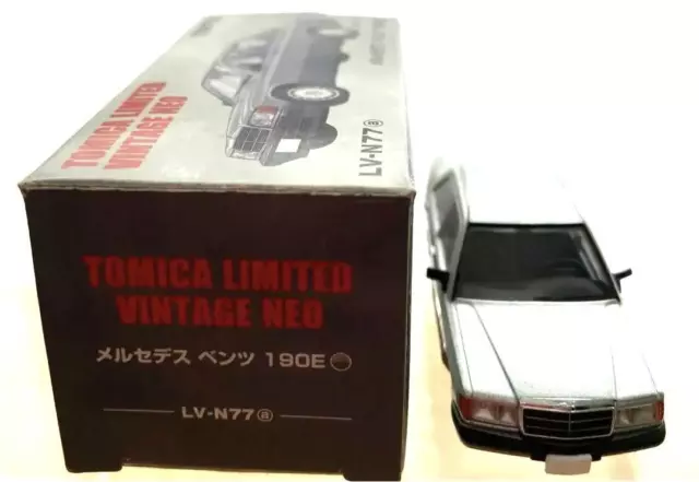 Tomica Limited Vintage Neo LV-N77a Mercedes-Benz 190E2.3 Japan Good Condition 3