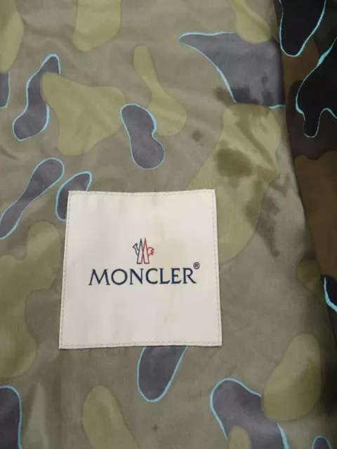MONCLER #2 CAPBRETON camouflage pattern nylon zip-up jacket size 3 $554 ...