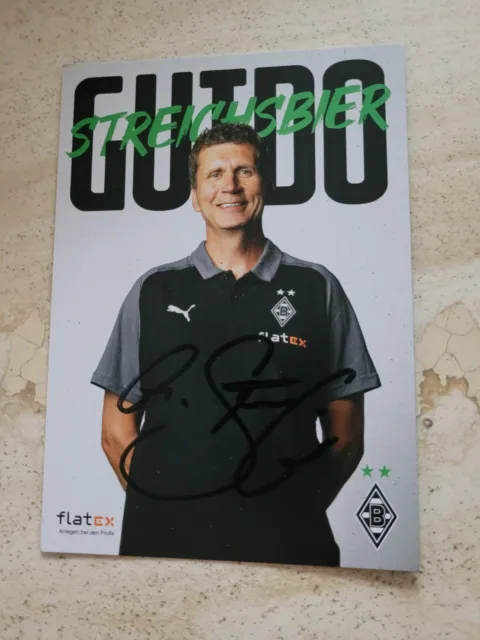 Guido Streichsbier Co-Trainer Borussia Mönchengladbach Orig. AK Saison 2023/24