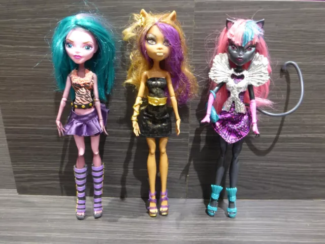 Monster High Lot de Poupées (Lot D)