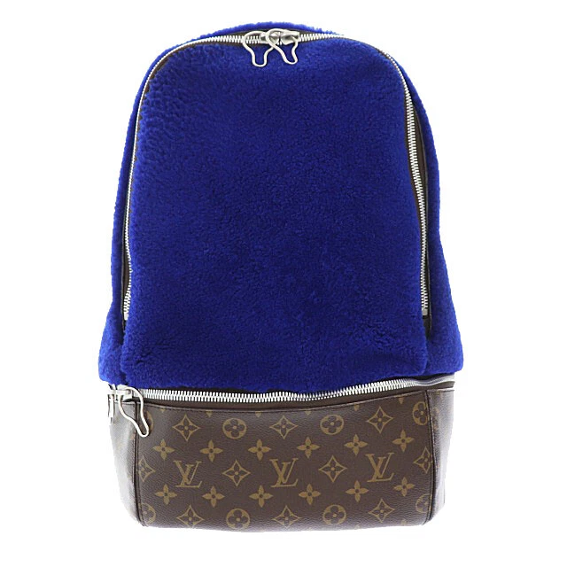 Louis Vuitton Marc Andrew Newson Monogram Mouton Backpack Ruck Sack M40276