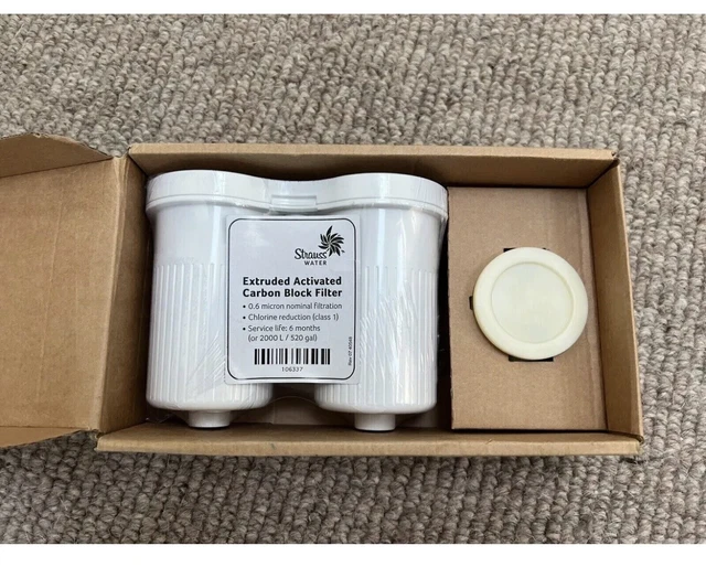 NEW STRAUSS WATER Virgin Pure T6 Filter Kit & Descaling POD. £27.99