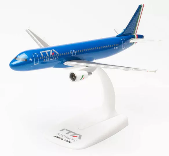 ITA Airways - Airbus A320-200 - 1:200 Herpa Snap-Fit 613651 Flugzeug Modell A320