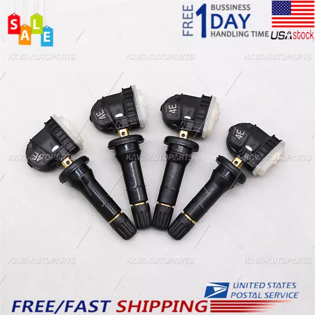 4Pcs 13516165 TPMS Tire Air Pressure Sensor TPMS For GM Chevrolet Silverado GMC