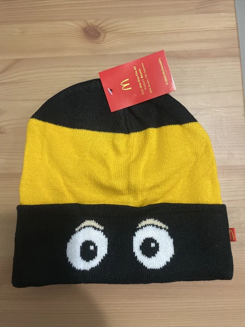 NEW MCDONALD’S EXCLUSIVE Hamburglar Beanie Hat 2024 Limited Edition NWT