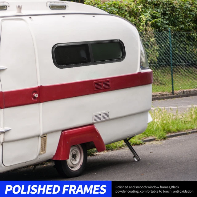 For 31‑36mm Wall Thickness Horizontal Sliding RV Window 35.4 X 11.8in Uv Resista