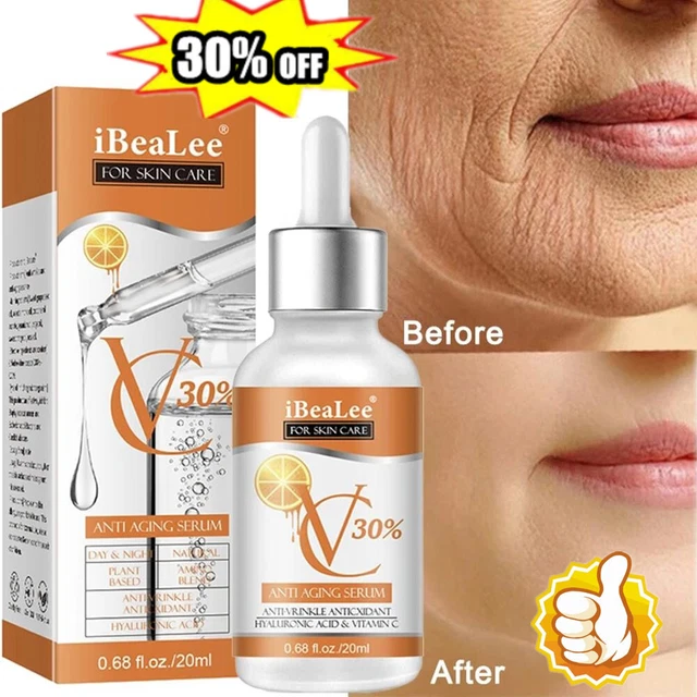 20 ml siero vitamina C antirughe essenza cura viso e idratante