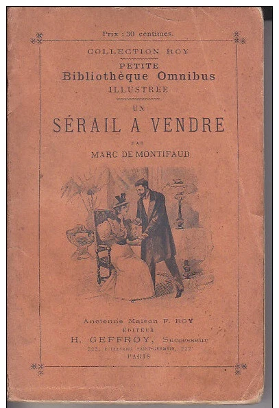 C1 CURIOSA Marc de Montifaud UN SERAIL A VENDRE 1895 Feminisme PORT