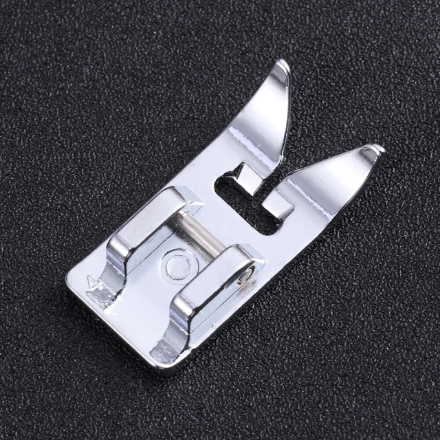 Prensa de coser de metal máquina de coser para pies cremallera para el hogar patchwork