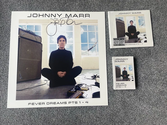 米、欧2discs LP Johnny Marr Fever Dreams Pts 1-4 NVLP005T BMG /00660 Johnny Marr – Fever Dreams Pts 1-4 – 2 x Vinyl (Turquoise