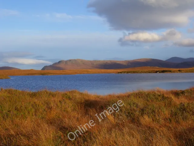 Photo 6x4 Loch na Faoileige above Dundonell Ardindrean  c2011