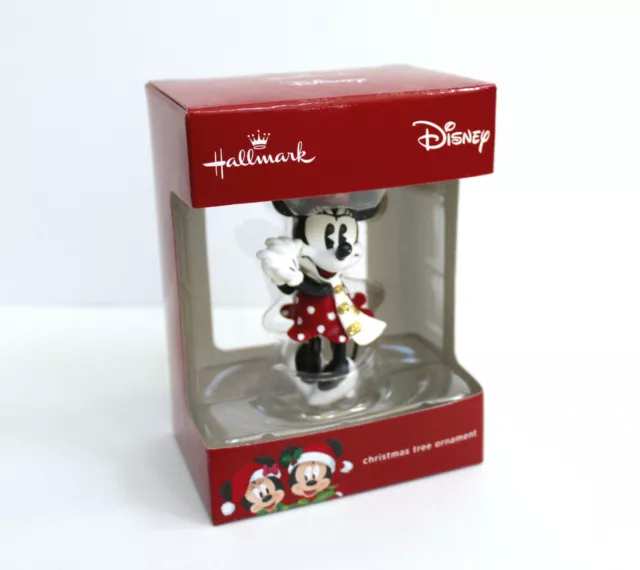 Hallmark Disney Minnie Mouse Scarf Christmas Tree Ornament