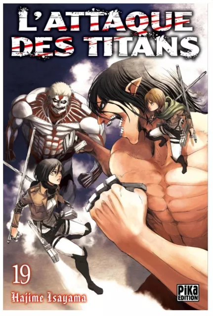 manga L'Attaque des Titans Tome 19 Seinen Hajime Isayama Pika Shingeki no Kyojin