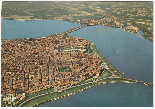 Mantova - Veduta Aerea - Castello S. Giorgio -2651-