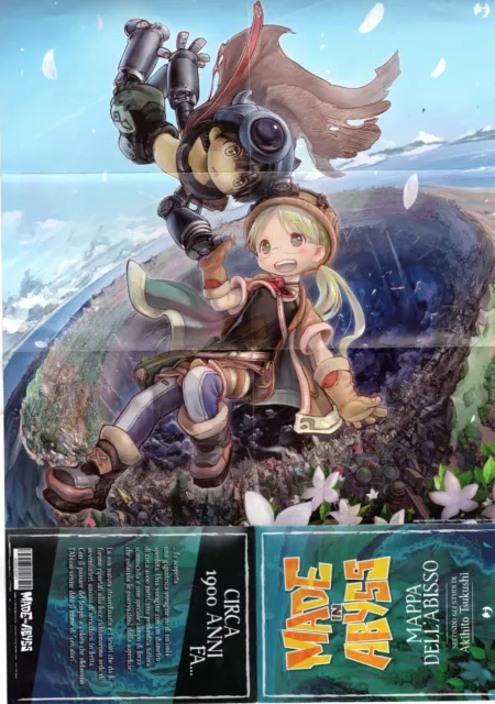 gadget J-POP MADE IN ABYSS MAPPA DELL'ABISSO