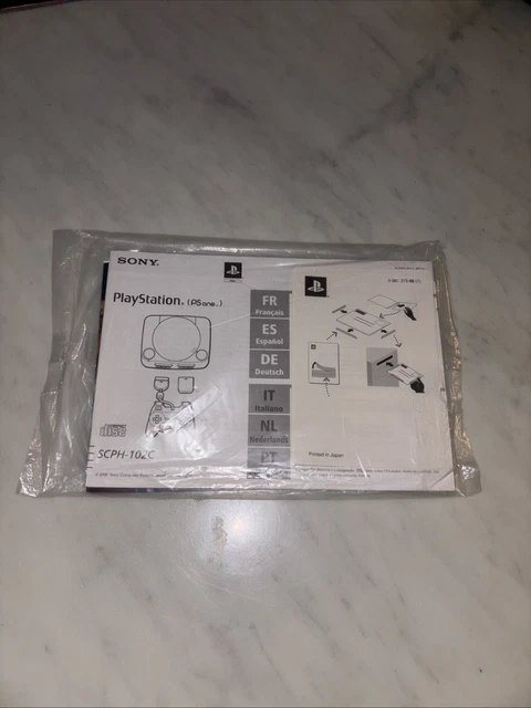 Notice D'utilisation Console Sony PlayStation 1 (PS1) Modèle SCPH-5502 - Version D/I/NL/S/DK/SF (pas Français) - Bon état
