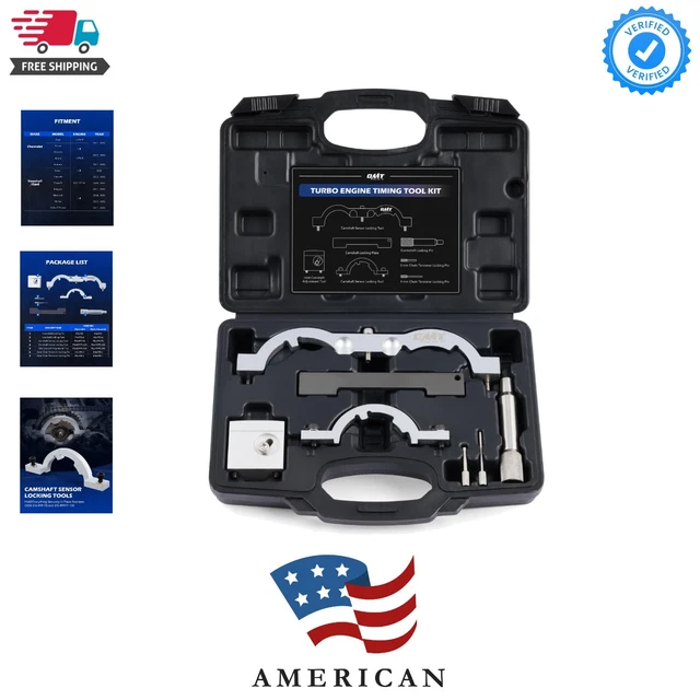 TURBO ENGINE TIMING Tool Kit, Camshaft Alignment and Locking Tool Set ...
