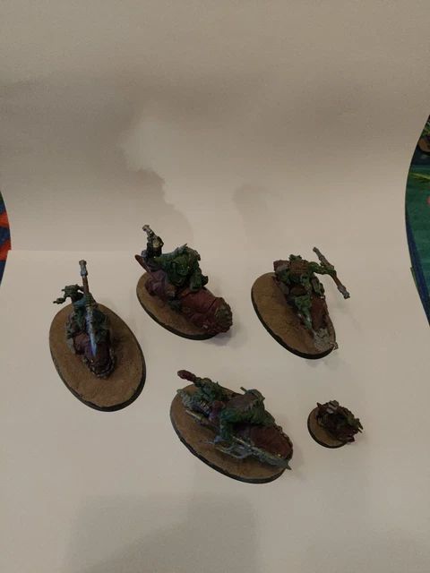 Figurine Games Workshop Warhammer 40k - Orks Boyz sur Squigliers | Made in Paradis Figurine Games Workshop Warhammer 40k - Orks Boyz sur Squigliers | Made in Paradis