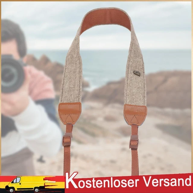 Kamera Zubehör Vintage Hals Strape langlebig Baumwolle Kamera Schultergurt für S