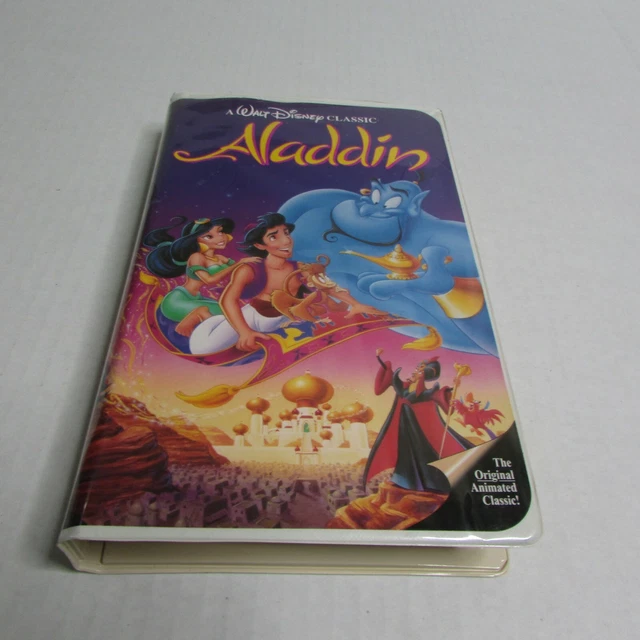ALADDIN VHS TAPE Movie Walt Disney Classic 6.24 PicClick