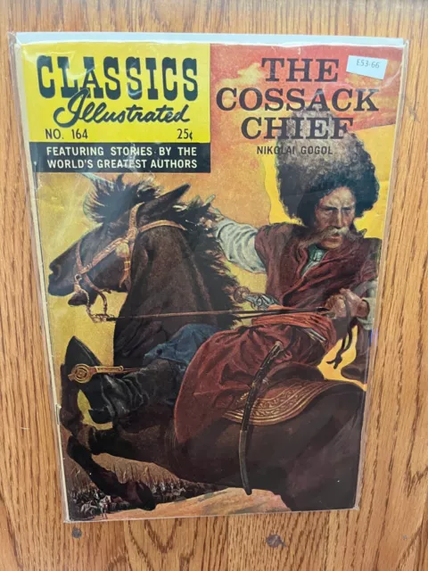 Classics Illustrated 164 The Cossack Chief Comic 5.5 - 2nd Print E53-66