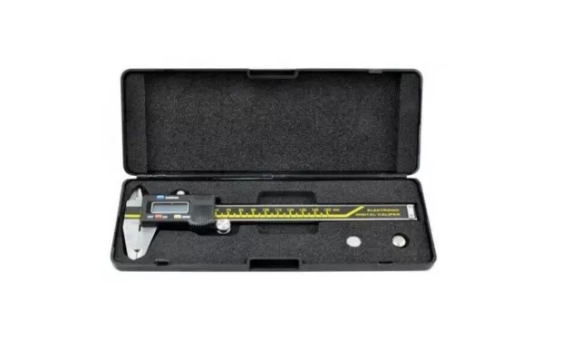 Digital Vernier Caliper 150mm Electronic Caliper Stainless Steel with LCD Screen