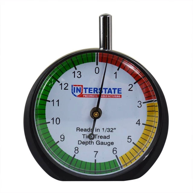 PROFESSIONAL DIAL TYPE Tire Tread Depth Gauge TG32 13.55 PicClick