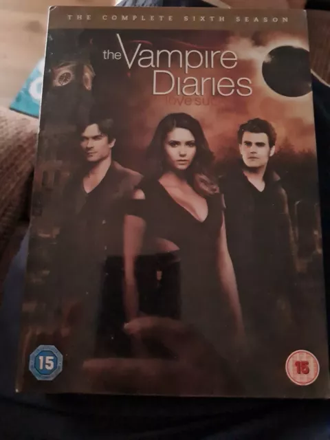 The Vampire Diaries Complete Sixth Season Dvd’s 2015. New Still Factory Sealed.