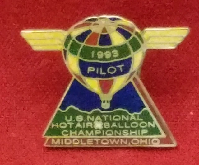 1993 PILOT US National Hot Air Balloon Championship Middletown Ohio