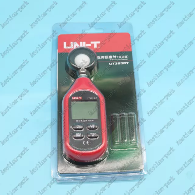 UNI-T UT383-BT Digital Illuminance Meter Low Light Measuring Instrument