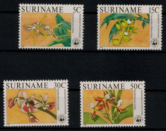 Surinam; Orchideen 1986 kpl. **  (50,-)
