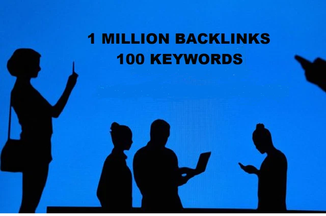 1 Million Backlinks + 100 Keywords Ping + Index on Google, Yahoo and Bing