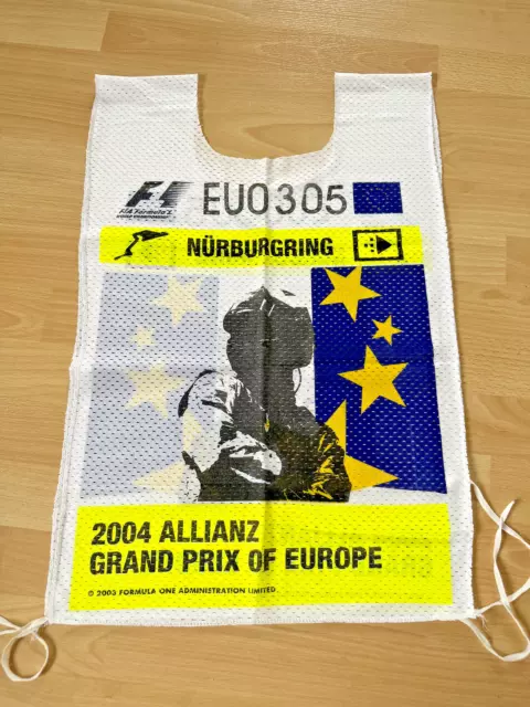 F1 Tabard GP Europe Nürburgring 2004