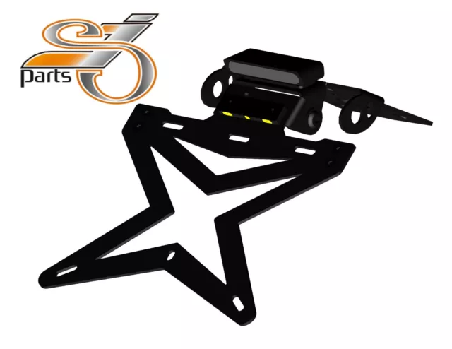 KTM Duke 790 Support de Plaque D'Immatriculation Réglable Année 2018-2019