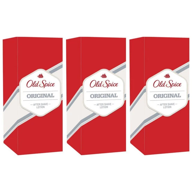 84,57EUR/1l 3 x Old Spice as Original 100ml botella