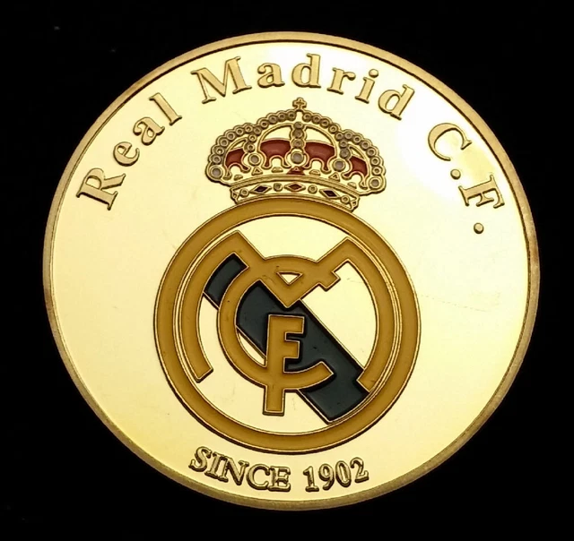 CRISTIANO RONALDO GOLD Coin Real Madrid Signed Portugal Flag 1902 Saudi cristiano-ronaldo-gold-coin-real-madrid-signed-portugal-flag-1902-saudi