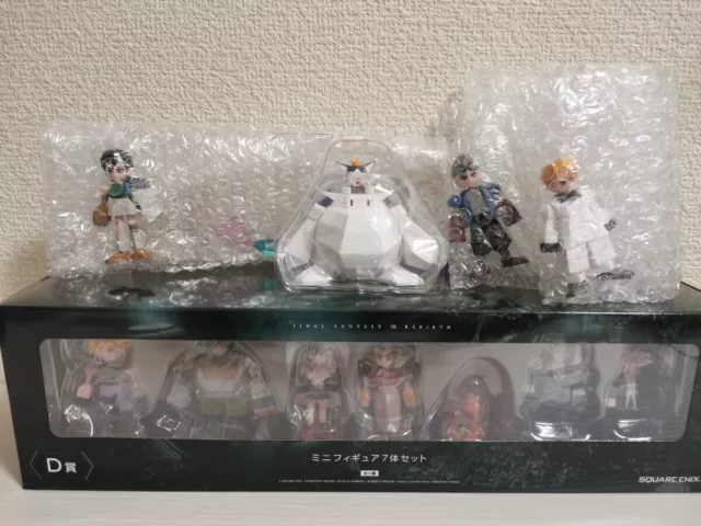 Final Fantasy VII Rebirth FF7 D & G prize Kuji Mini Figure Complete 15 types NEW