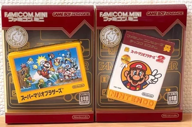 Super Mario Bros (Famicom Mini) - Game Boy Advance GBA Japan CIB COMPLETE