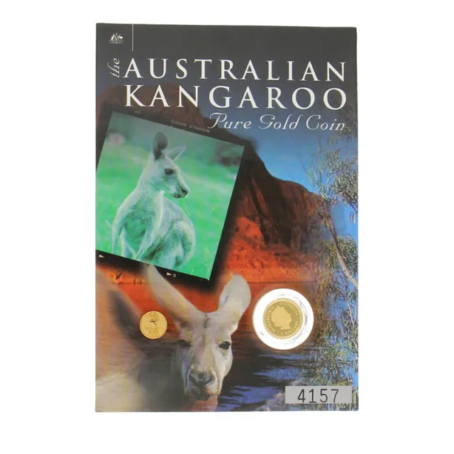 The Austalian Kangaroo 1/20 Unze Feingold Münze 2000 Känguru