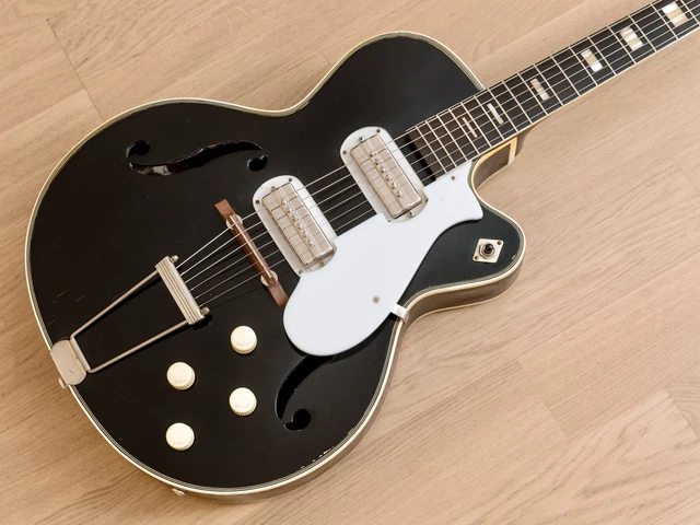 1960s Silvertone Espanada H1427 Vintage Archtop Guitar Harmony H63, P-13 Pickups 1960s Silvertone Espanada H1427 Vintage Archtop Guitar Harmony H63, P-13 Pickups