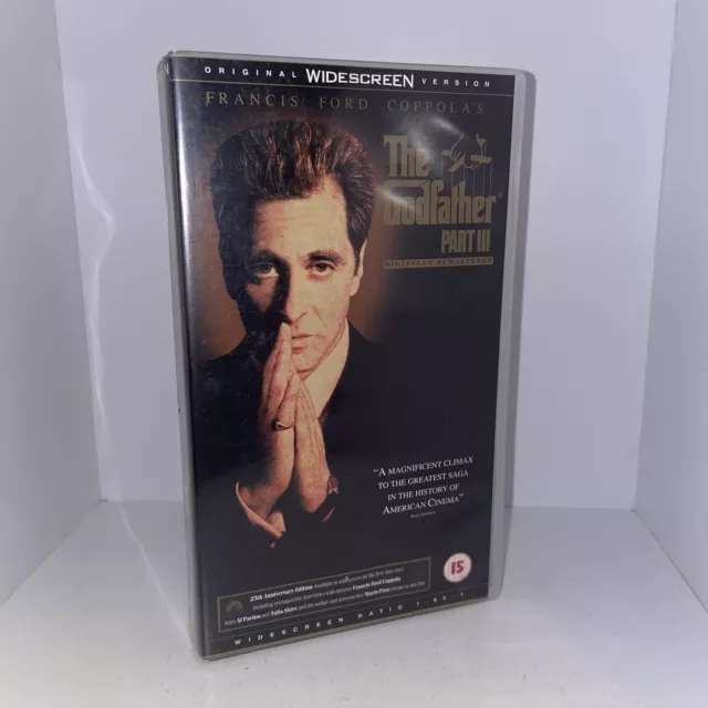 THE GODFATHER PART 3 VHS Tape £3.99 - PicClick UK