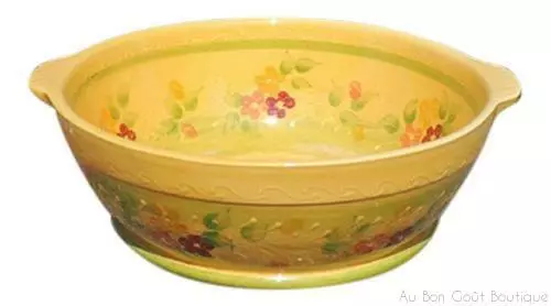 SOULEO, TERRE è PROVENCE, FRENCH PROVENCE LARGE 13.75" FRENCH 'TIAN' (CASSEROLE)