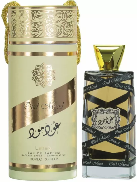 Oud Mood By Lattafa, Perfume for Men and Women - Eau de Parfum, 100 ml
