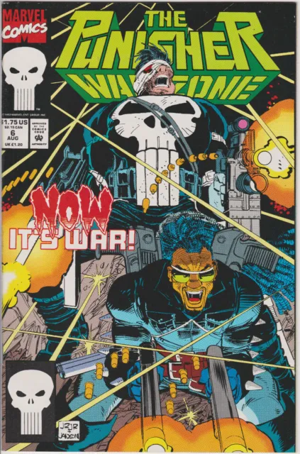 The Punisher: War Zone #6, Vol. 1 (1992-1995) Marvel Comics, High Grade
