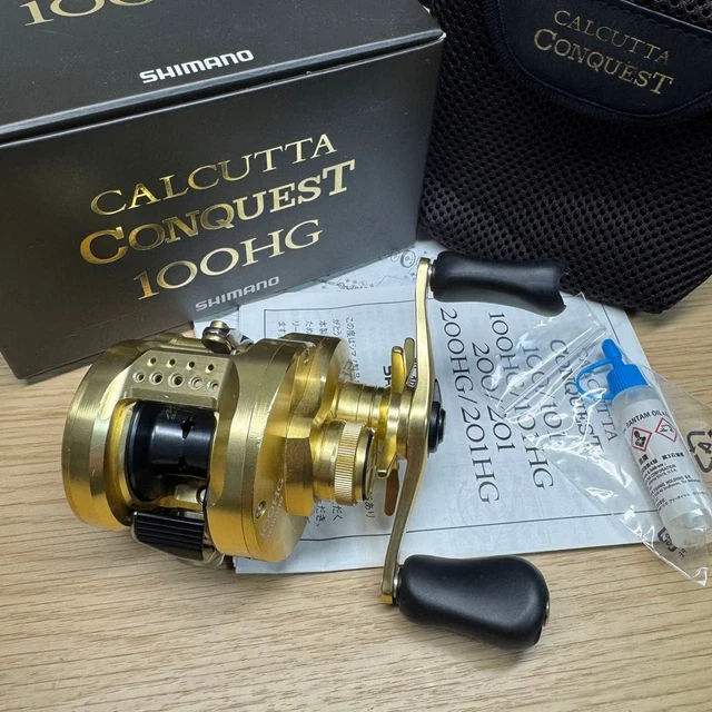 リール SHIMANO CALCUTTA 21CONQUEST 100HG Shimano 21 Calcutta Conquest 100HG Right – JDM TACKLE HEAVEN