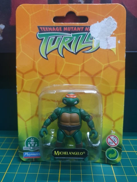 Figurine TMNT Tortues Ninja MICHELANGELO Playmates Toys 2002