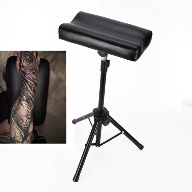 Trípode para tatuaje de alta resistencia 75-100 cm reposabrazos altura ajustable almohadilla de cojín grande
