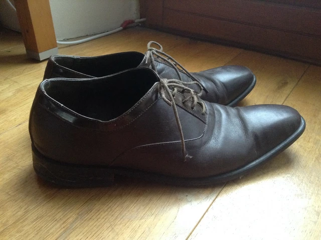 chaussures  homme en cuir taille 44 excellent etat